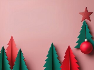 Beautiful Christmas postcard background, Beautiful Christmas postcard template