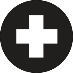 Obraz premium Plus Icon. Add, new, plus icon symbol - create icons, more button in filled, thin line, outline and stroke style for apps and website. addition icon isolated on white background.