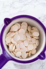 Lemon Cookies with White Chocolate