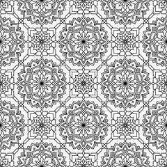 Mandala Pattern Design for Islamic Theme