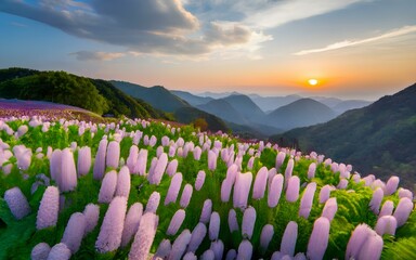 Beautiful natural scenery and seasons of Korea