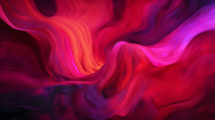 Obraz premium 火と水のように流れる赤系色の抽象背景 No.011 Abstract Background with Red Colors Flowing like Fire and Water Generative AI