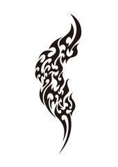 Naklejka premium トライバル シンボル デザイン