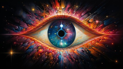 cosmic eye of god