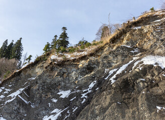 the beginning of the winter period, nature walks, panoramic views of the mountains, routes and...