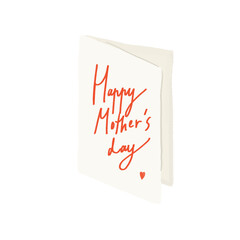 Mother's day card illustration
