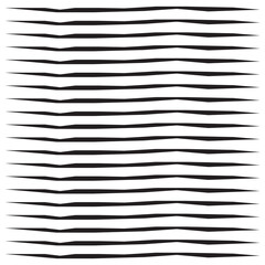 Digital png illustration of black parallel horizontal slash lines on transparent background