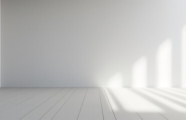 White clean empty architecture interior space room studio background wall display products minimalistic. 