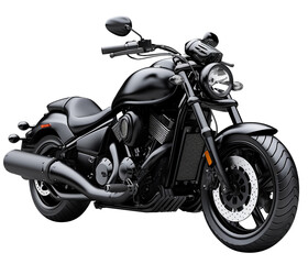 Obraz na płótnie Canvas Cruiser motorbike png luxurious motorcycle cruiser motorbike transparent background