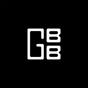 gbb letter logo abstract creative design. gbb unique design, gbb minimalist element design
