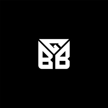 gbb letter logo abstract creative design. gbb unique design, gbb minimalist element design
