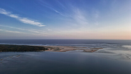 Obraz premium sunset over the sea