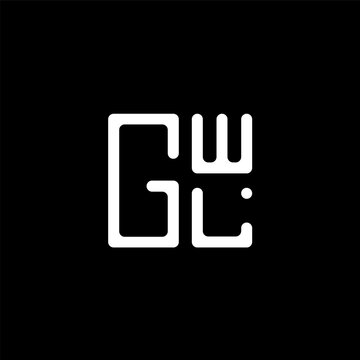 GWL letter logo abstract creative design. GWL unique design, GWL minimalist element design.	