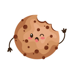 cookie kawaii food happy icon