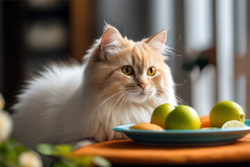 cute cat, generated by artificial intelligence