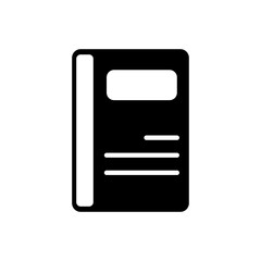 Book Icon Vector Symbol Design Illustration EPS 10