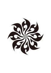 トライバル フラワー