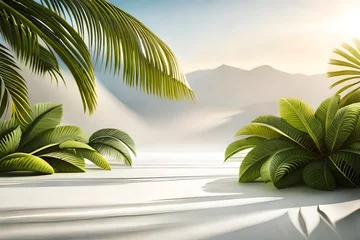  tropical island with palm trees © rabia
