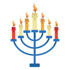 yom kippur menora