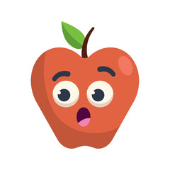 kawaii apple icon