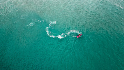 jet ski in the water