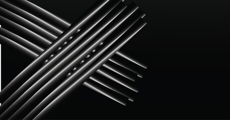 abstract black and silver light gray. gradient surface with templates metal texture soft lines.