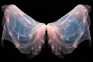 Transparent fairy wings texture overlay from ATP Textures. Generative AI