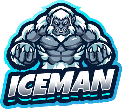 Iceman esport mascot