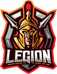 Legion warrior esport mascot