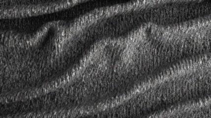 Fototapeta na wymiar Melange fabric texture. Gray heather fabric background. Gray knitted fabric.