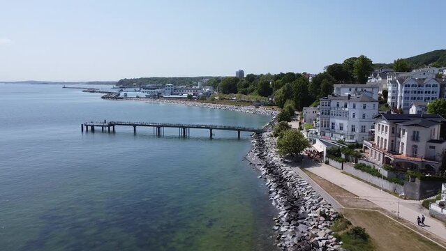 Sassnitz, Germany is located on the Rugen Island. Sassnitz is a town on the Jasmund peninsula, R&uuml;gen Island, in the state of Mecklenburg-Vorpommern, Germany