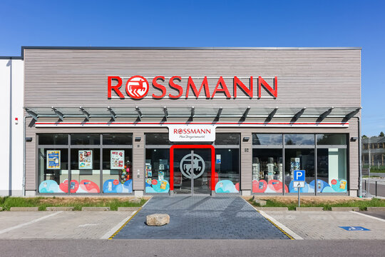 Rossmann drugstore branch supermarket shop in Stuttgart, Germany