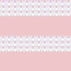Naklejka premium Pastels Argyle Fair Isle Seamless Pattern Design