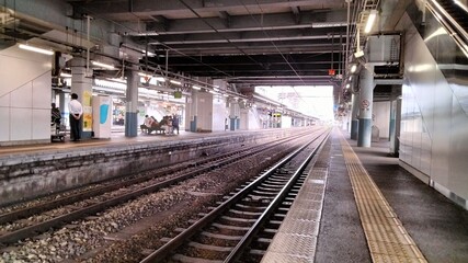 Obraz premium JR Matsumoto Station, Nagano, Japan