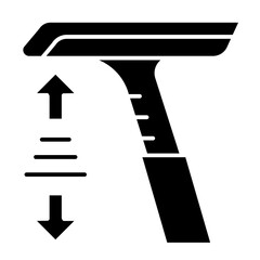 armrest up down adjust icon