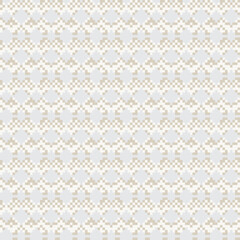 Neutral Colour Argyle Fair Isle Seamless Pattern Design