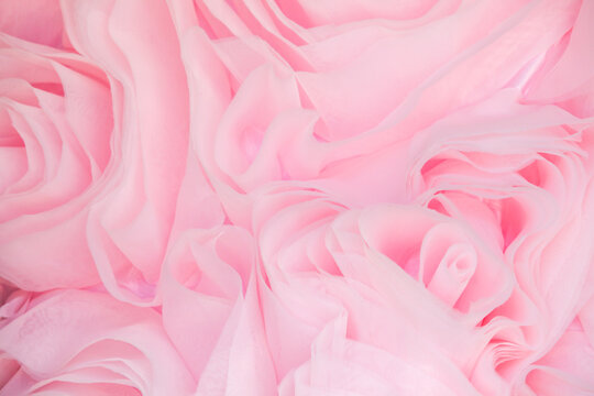 Abstract background pink fabric.