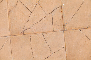 Obraz premium Abstract tiled floor background.