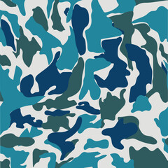 Abstract camouflage seamless pattern for textiles,masking dark camo, repeat print