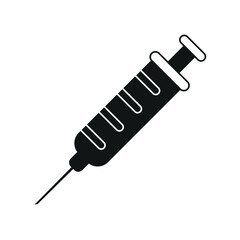 Syringe with Needle Icon