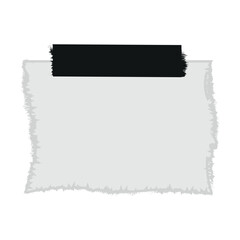 Obraz premium Crumpled Paper with Adhesive Tapes