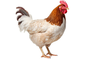 Chicken isolated on white background PNG object