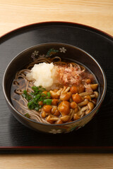 なめこ蕎麦