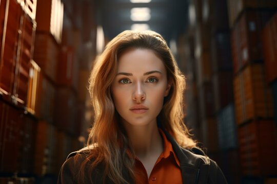 A Woman Surrounded By Files In A Cluttered Room