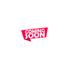 Banner ribbon coming soon. Coming soon sign icon
