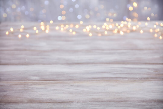 christmas lights  bokeh background