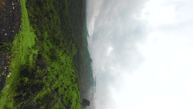 beautiful greenery forest  hill sttaion matheran