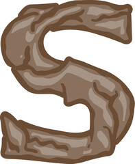 Soil Alphabet Letter S