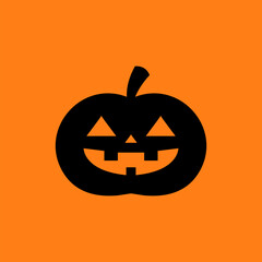 Simple and Minimal Halloween Pumpkin