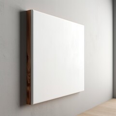 Diagonal canvas mockup. Created with generative AI